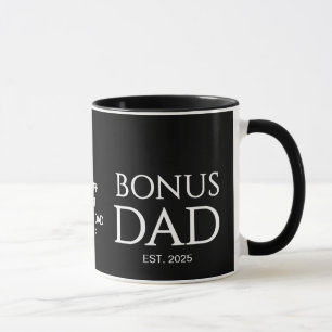 Ny FADERSDAG Gåva till Pappa BONUS Pappa Grundad Mugg