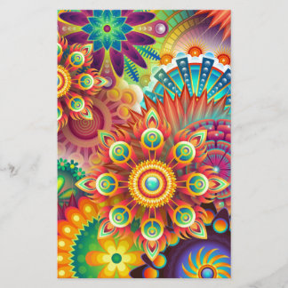 Ny färgstark Abstrakt BackGround