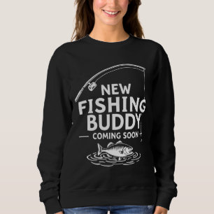 Ny Fiskekompis Kommer Snart – Söt Graviditet T Shirt