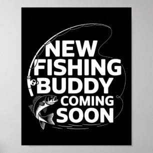 Ny fiskeledja som snart kommer att fiskas Gravid o Poster