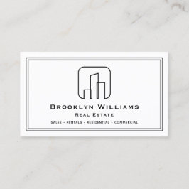 Ny Flytta i Realtor Agent i Gods Visitkort