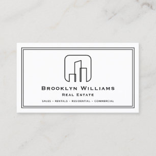 Ny Flytta i Realtor Agent i Gods Visitkort