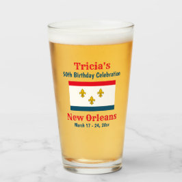 Ny Födelsedagsfest för Orleans Resa- för öl-punkt Glaskopp