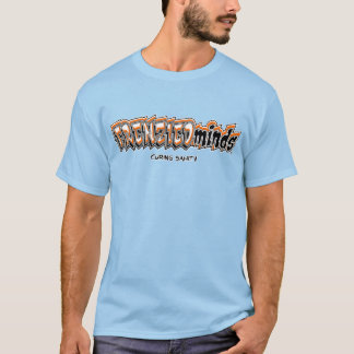 Ny-&-Förbättrat! FRENZIEDminds orange & galen T Shirt