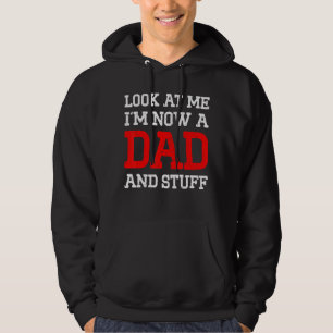 Ny första gång Pappa att titta på pappa 3 Hoodie