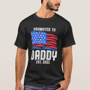 Ny första gången Pappa polis Tillsatta lagar pappa T Shirt