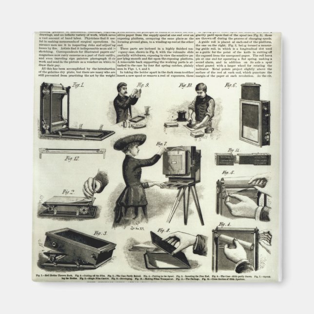 Ny fotoapparat magnet (Framsidan)