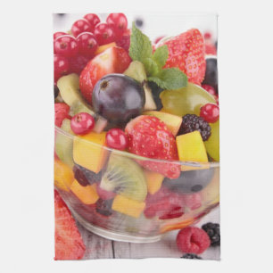 Ny fruktsallad kökshandduk