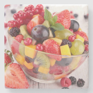 Ny fruktsallad stenunderlägg