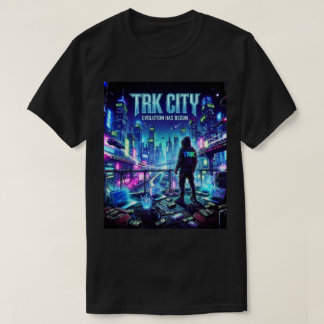 NY FUTURISTISK CYBERSTAD T.R.K TSHIRT T SHIRT