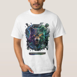 Ny futuristisk robotpredator t shirt