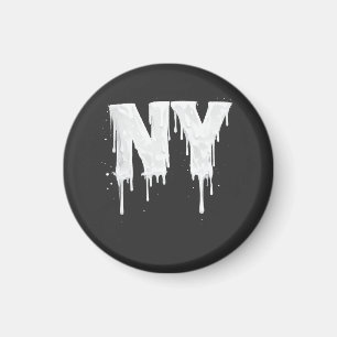 NY-gatukänsla Magnet