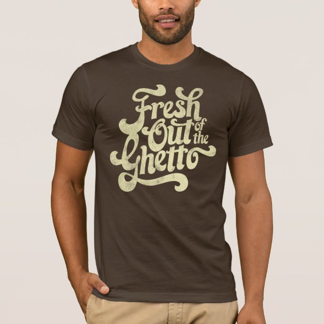 Ny getto tee shirt (Framsida)