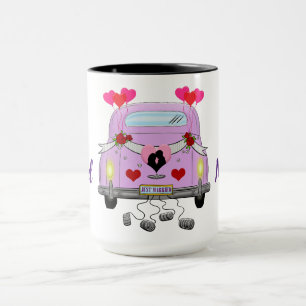 Ny gifta 2-tonkaffe Mugg