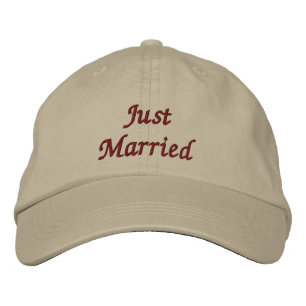 Ny gifta Cap Broderad Keps