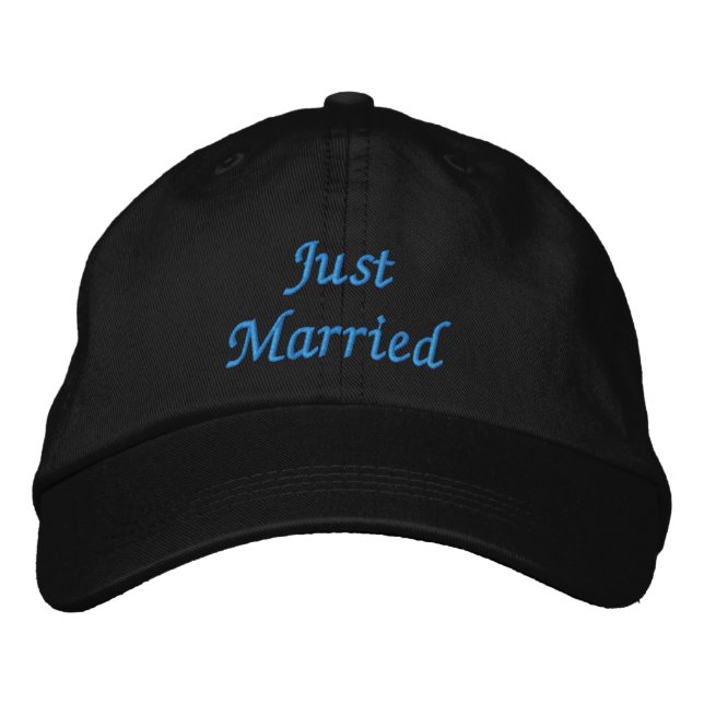 Ny gifta Cap Broderad Keps (Framsida)