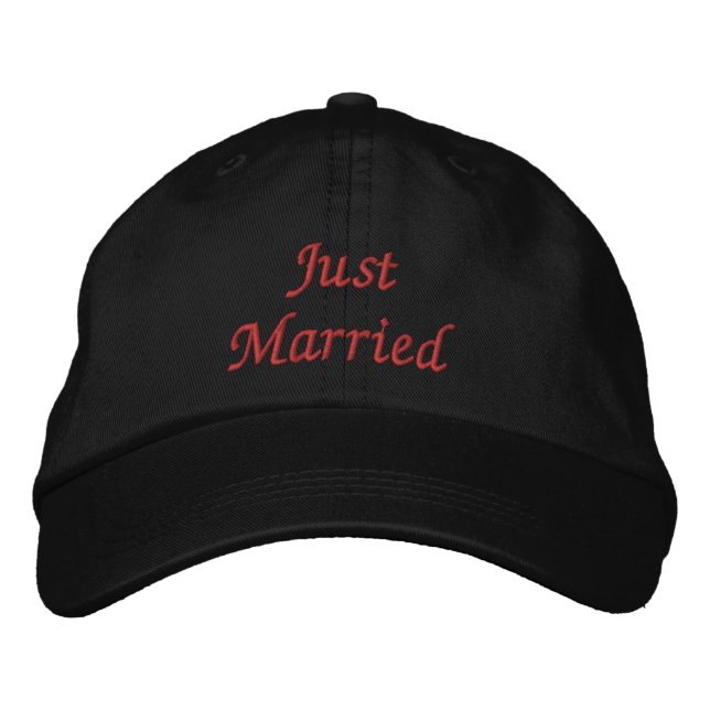 Ny gifta Cap Broderad Keps (Framsida)
