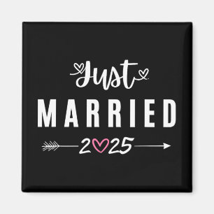 Ny gifta Est 2025 Honeymoon Bröllop Par An Magnet
