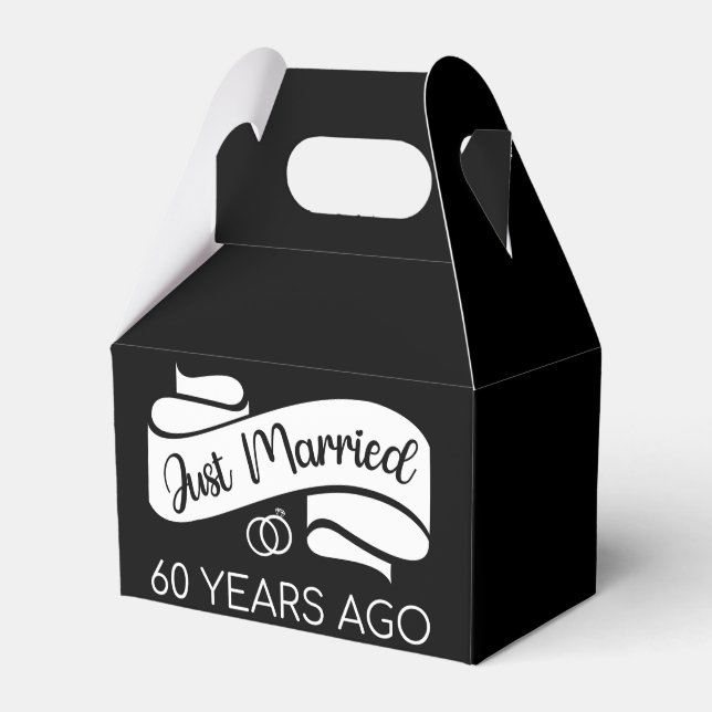 Ny gifta för 60 år sedan V Presentaskar (Framsidan Sidan)