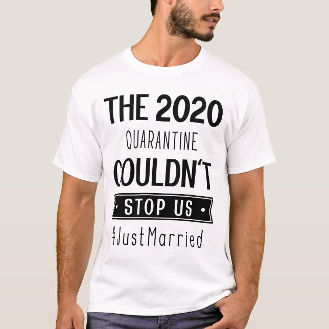 Ny gifta - Gift Funny Quarantine 2020 T Shirt (Framsida)