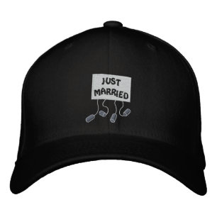 Ny gifta Groom Anpassade Funny Bröllop Broderad Keps