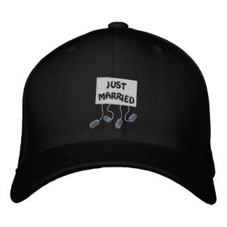 Ny gifta Groom Anpassade Funny Bröllop Broderad Keps