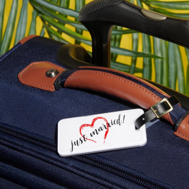 Ny gifta Heart Bagagebricka (Framsida Insitu 3)