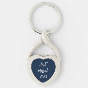 Ny gifta Heart Nyckelring