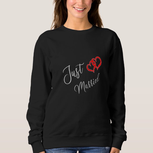 Ny gifta Heart par T Shirt (Framsida)