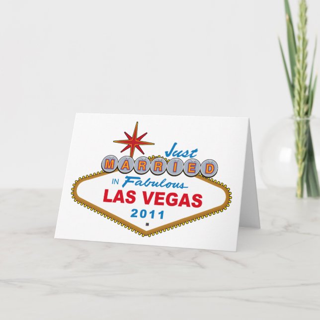 Ny gifta i Fabulous Las Vegas 2011 Meddelande (Framsida)