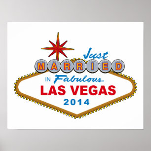 Ny gifta i Fabulous Las Vegas 2014 (tecken) Poster