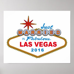 Ny gifta i Fabulous Las Vegas 2016 (tecken) Poster