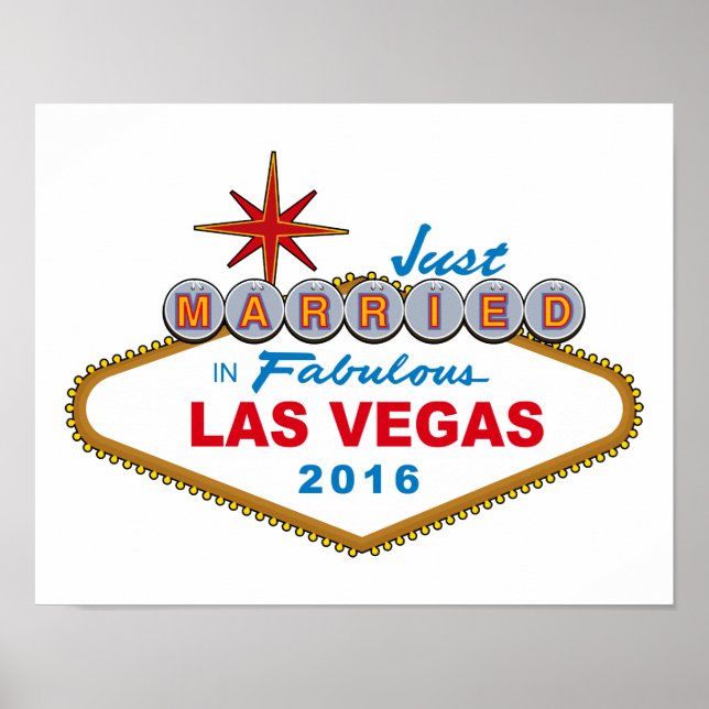 Ny gifta i Fabulous Las Vegas 2016 (tecken) Poster (Framsidan)
