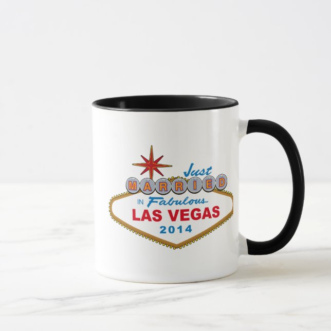 Ny gifta i sagolika Las Vegas 2014 (underteckna), Mugg (Höger)