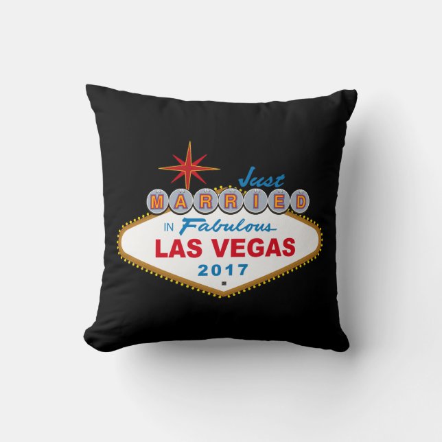 Ny gifta i sagolika Las Vegas 2017 (underteckna), Kudde (Framsida)