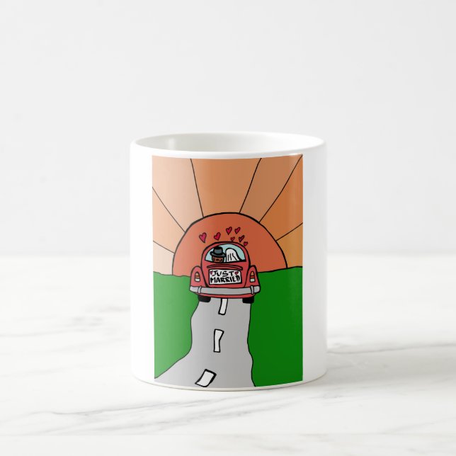 Ny gifta kaffemugg (Center)