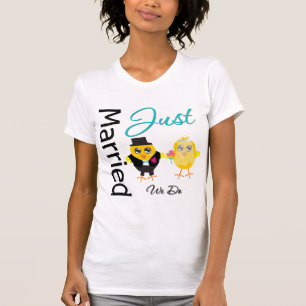 Ny gifta kopplar ihop - vi gör tee shirt