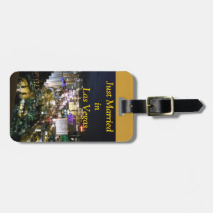 Ny gifta Las Vegas Bröllop Bagagebricka