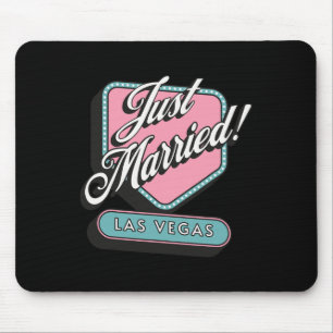 Ny gifta Las Vegas Bröllop Bride Groom Musmatta