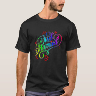 Ny gifta Lesbisk Gay Bisexual Shirt T Shirt