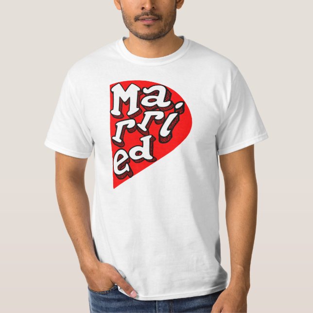 ny gifta.lustigt par skjorta x2 tee (Framsida)
