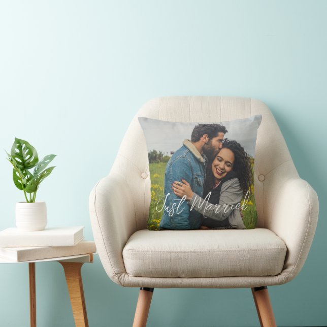 Ny gifta Photo Pillow Kudde (Stol)