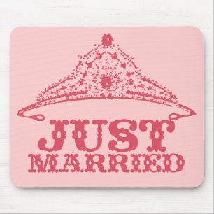 Ny gifta Princess Bride Tiara Bröllop Musmatta