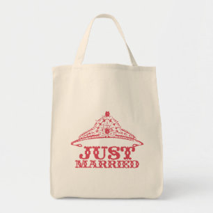 Ny gifta Princess Bride Tiara Honeymoon Tygkasse