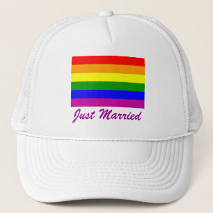 Ny gifta Rainbow Pride Keps