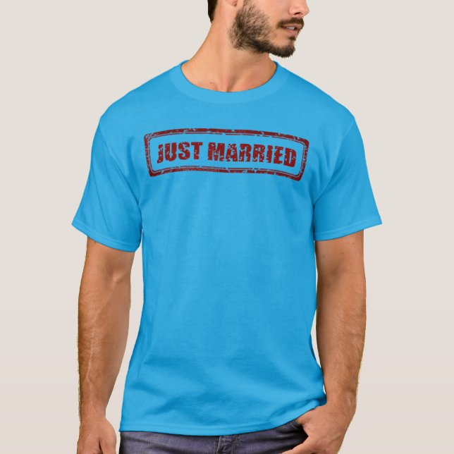 NY GIFTA Speciella Anpassadet Par T Shirt (Framsida)