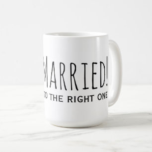 Ny gifta till Högerna ett andra Giftermål Kaffemugg