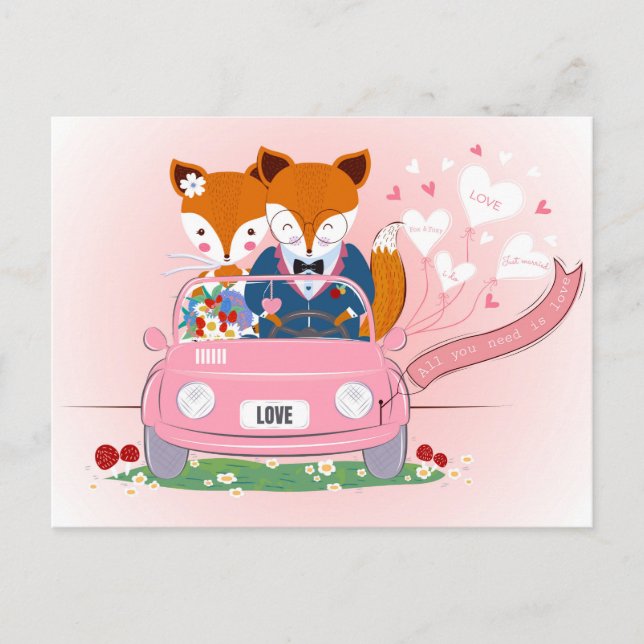 ny gifta vykort (Framsida)