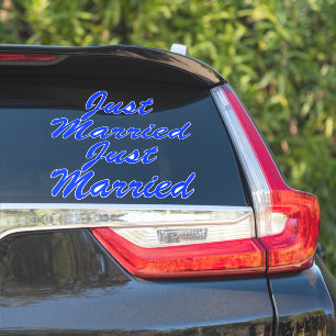 NY GIFTA XL Car Stickers (2) - BLUEBERRY BLUE Klistermärken