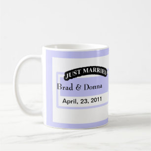 Ny giftabröllopmuggar kaffemugg